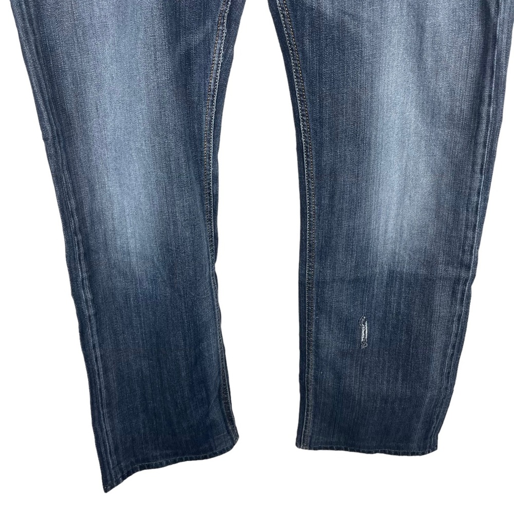 Diesel Industries "VIKER" Regular Straight Stretch Jeans 36x31 HEM IS ALTERED - Picture 6 of 14